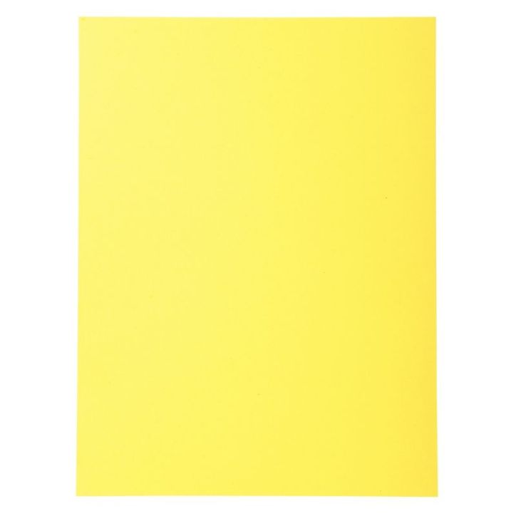 Paquet de 100 chemises 170g FOREVER, format 24x32 cm, jaune 420005E FOREVER EXACOMPTA