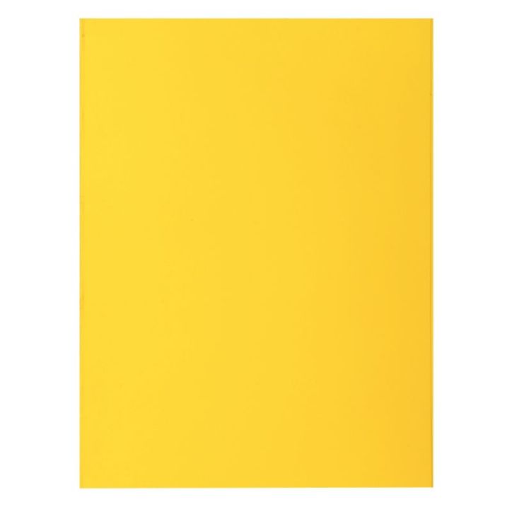 Paquet de 100 chemises 210 g ROCK"S 220 format 24x32 cm citron 210011E ROCK'S EXACOMPTA