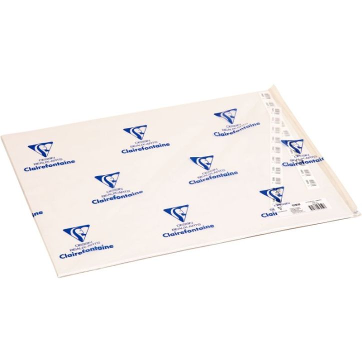 Paquet de 50 feuilles papier calque uni 50x65 cm 90 g 93950C CLAIREFONTAINE
