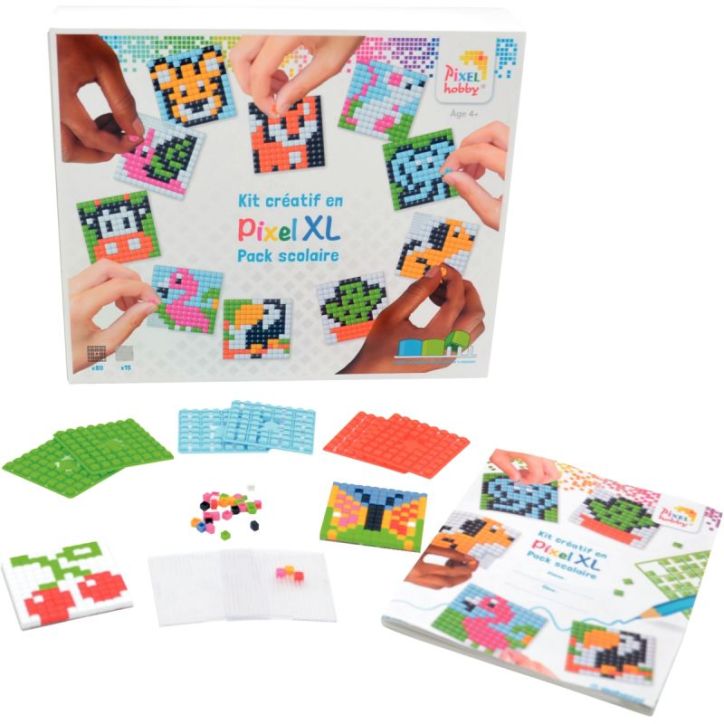 Kit Pixel 15 tableaux 6 x 6cm + Pixel PX90101