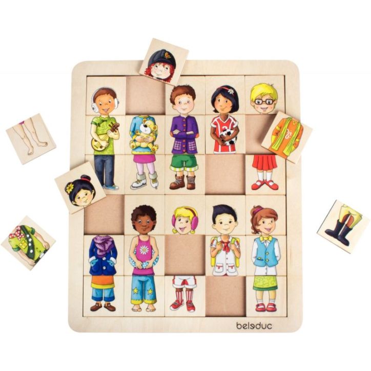 Encastrement 30 pièces les enfants du monde 11130 BELEDUC
