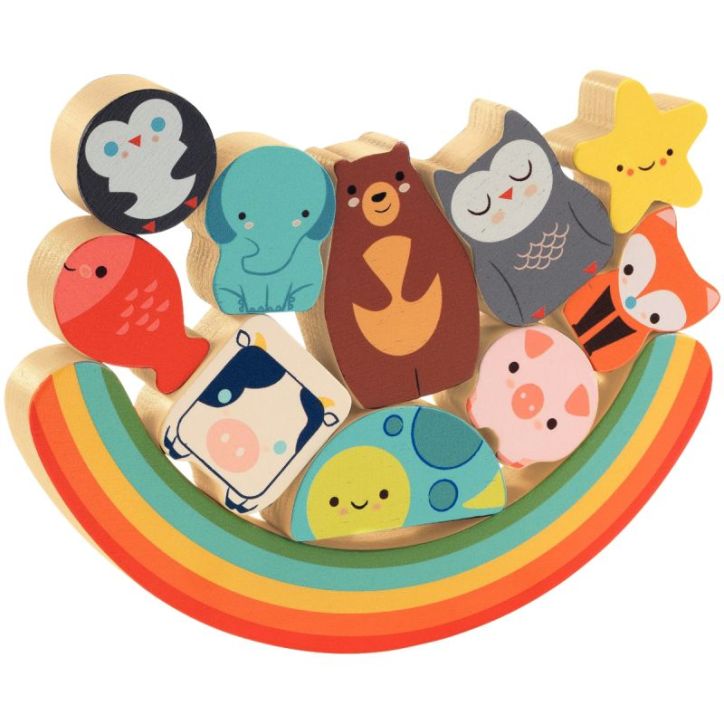 Puzz & Boom Rainbow en bois DJ01076 DJECO