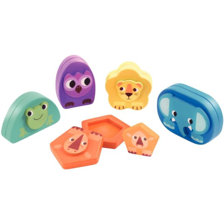 Cache-cache magnétique, animaux sauvages DJ06447 DJECO