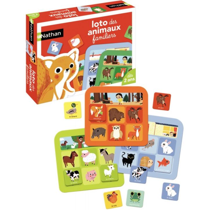 Mon premier loto animaux familiers 30053 NATHAN