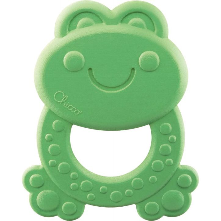 Hochet de dentition en bioplastique CHICCO, la grenouille 10491 CHICCO