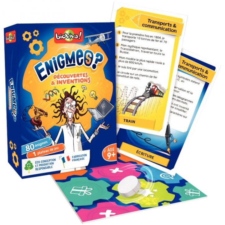 Enigmes découvertes et inventions 283632 BIOV