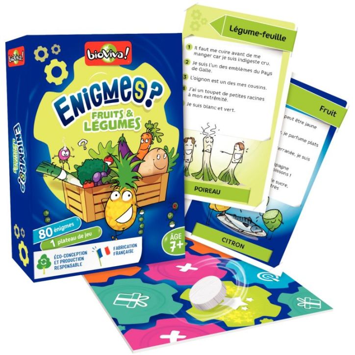 Enigmes fruits et légumes 283588 BIOV