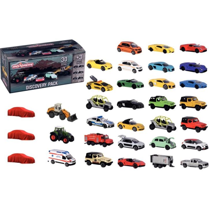 Maxi coffret de 33 véhicules Majorette 212058596 SMOBY