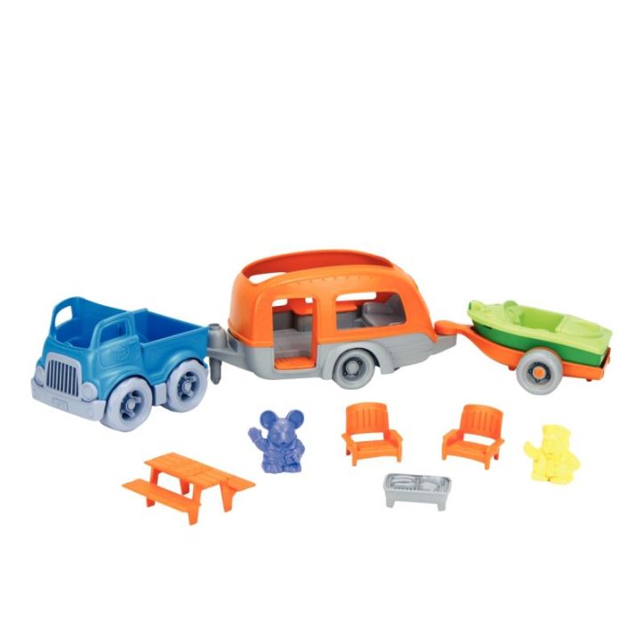 Camping car 10 pièces GREEN TOYS 3901459 GREEN TOYS