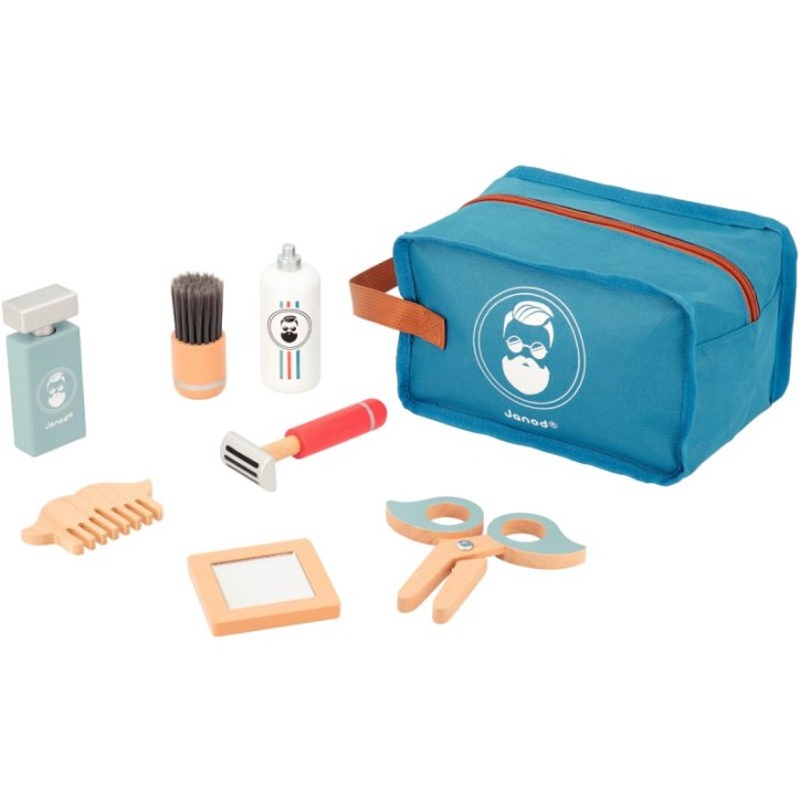 Mallette du barbier en bois J06552 JANOD