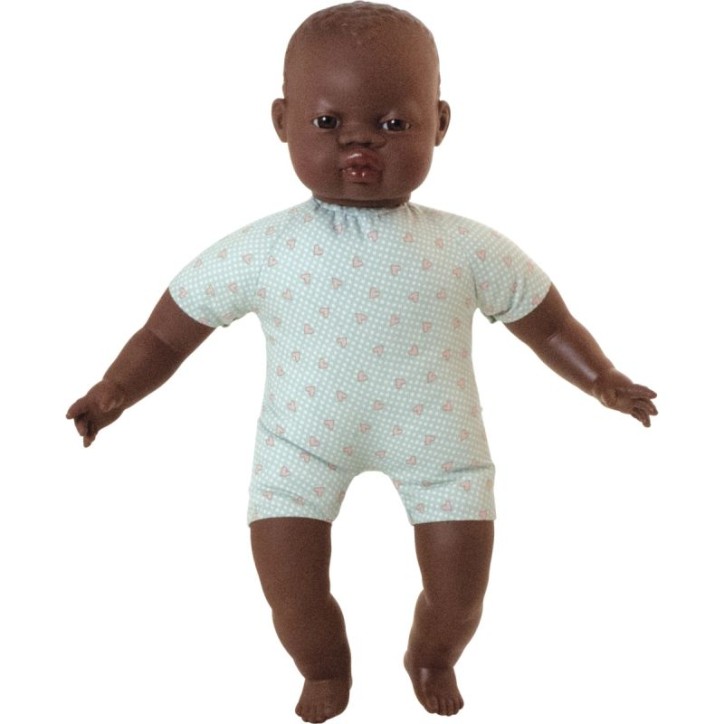 Poupon au corps souple, type africain, hauteur 40 cm 31063 MINILAND