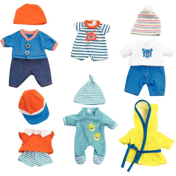 Lot de 6 tenues garçon 21 cm 11150 MINILAND