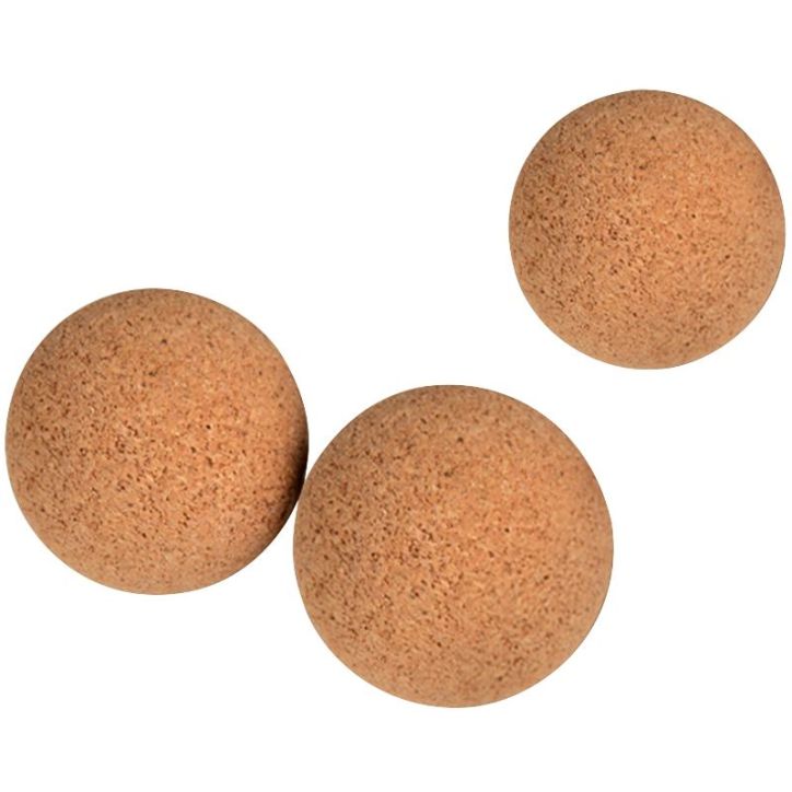 Lot de 3 balles en liège baby foot 140411 SMOBY