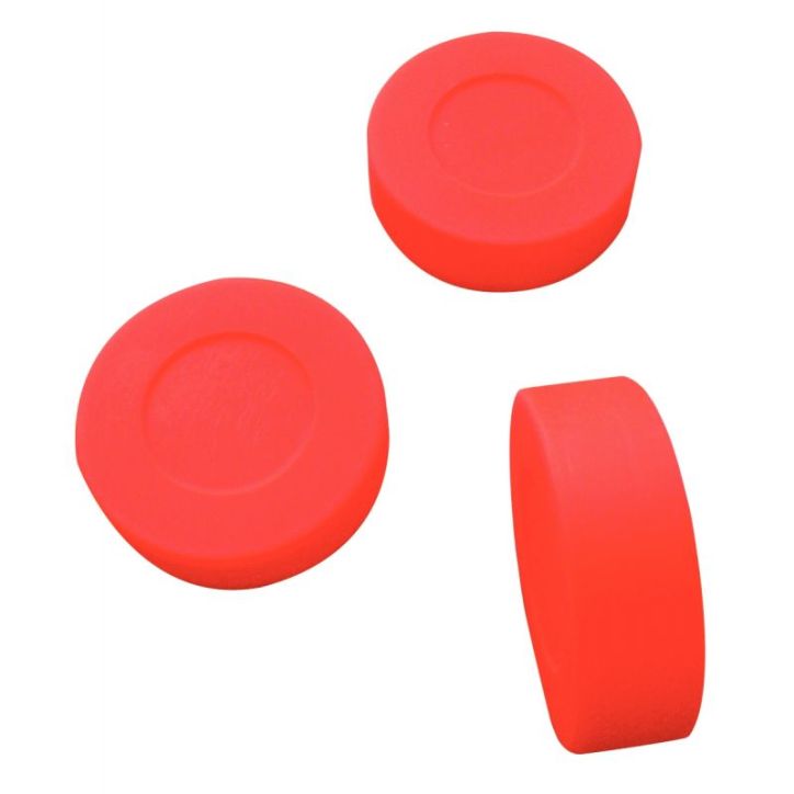 Lot de 12 Palets de hockey  diamètre 74mm STH003MA