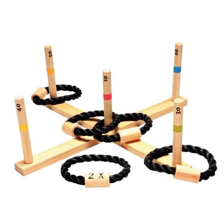 Jeu des anneaux en bois GA145