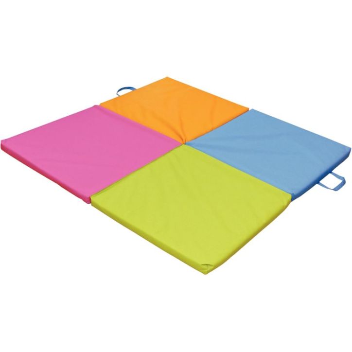 Tapis 3 en 1 100x100cm 4 couleurs assorties 30514