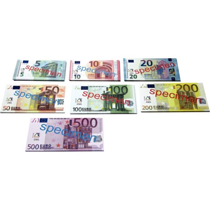 Sachet de 140 billets euros factices 080620.140
