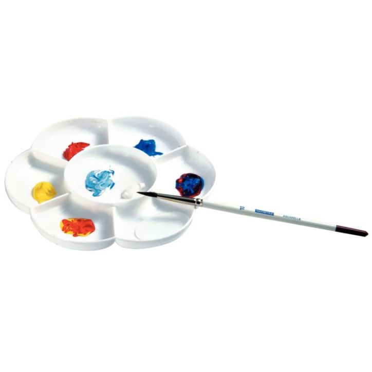 Palette marguerite plastique avec couvercle 51386