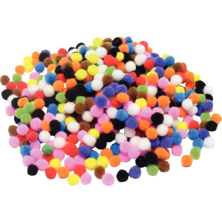 Sac de 1000 mini pompons 2154