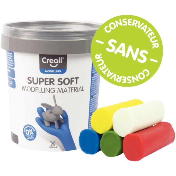 Seau de 450 grammes de pâte à modeler 25070 CREALL