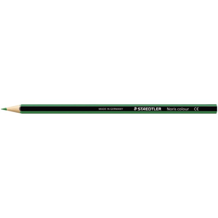 Etui de 12 crayons de couleur Noris Colour vert foncé 185-5 NORIS STAEDTLER
