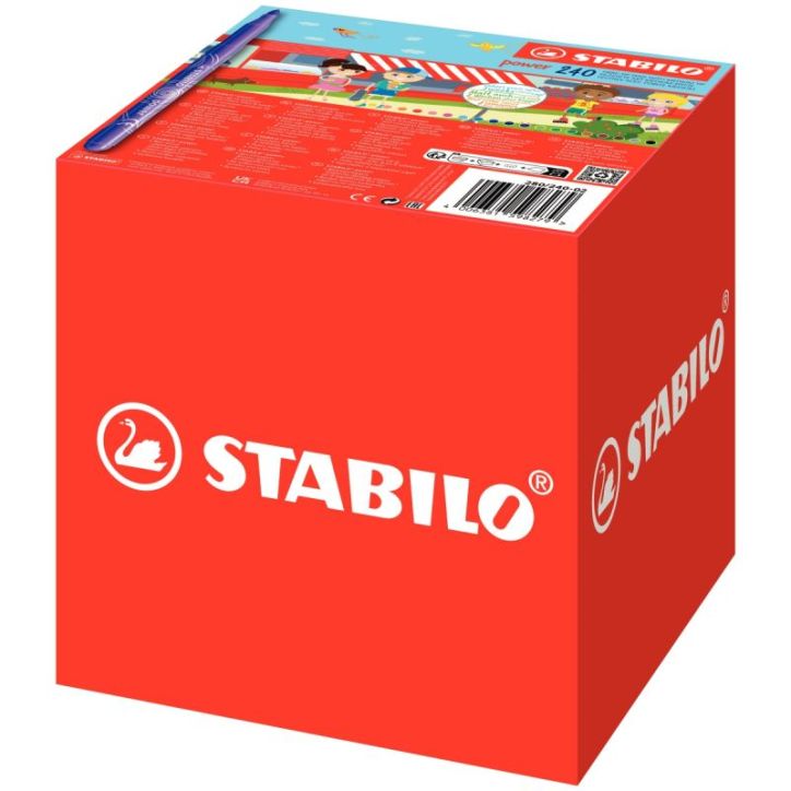 Schoolpack 240 feutres Power dont 24 gratuits 280/240-02 STABILO