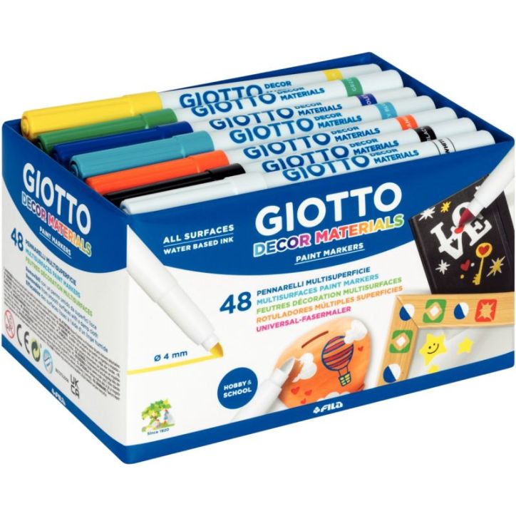 Classpack 48 feutres décors matériels F524600 GIOTTO