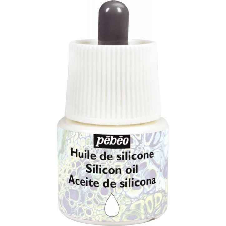Flacon 45 ml dhuile de silicone pour médium pouring 524567 PEBEO