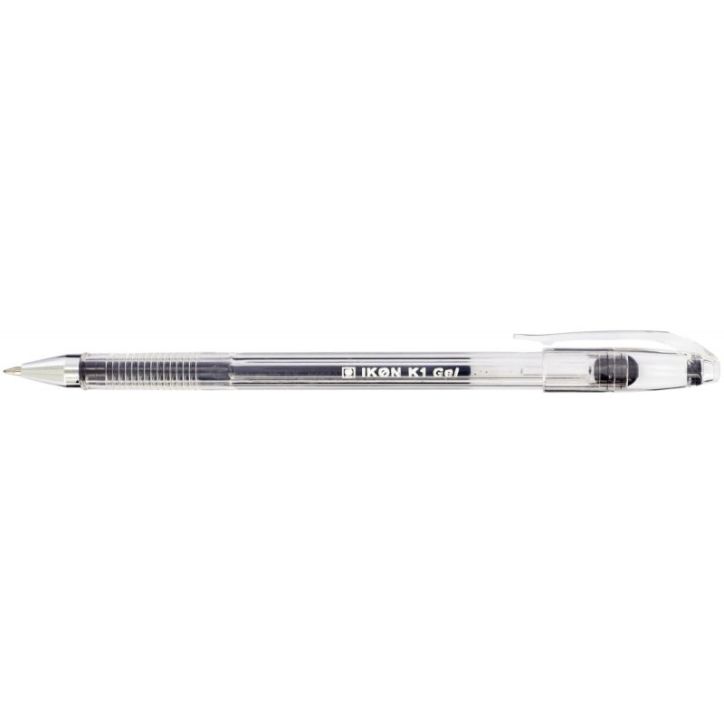 Stylo gel Ikon noir K1-01