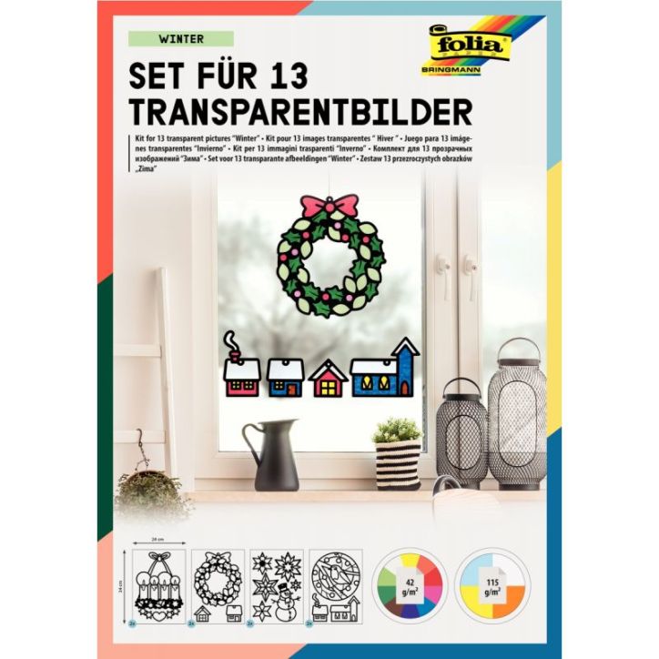 Kit calque et suspensions noel 23822