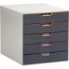 Module de 5 tiroirs classement VARICOLOR 7605-27