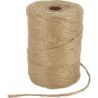 Bobine de ficelle en jute 3mmx200m 1kg 45/0200