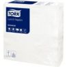 Paquet de 100 serviettes 1 pli 30x30cm blanche 509335 TORK